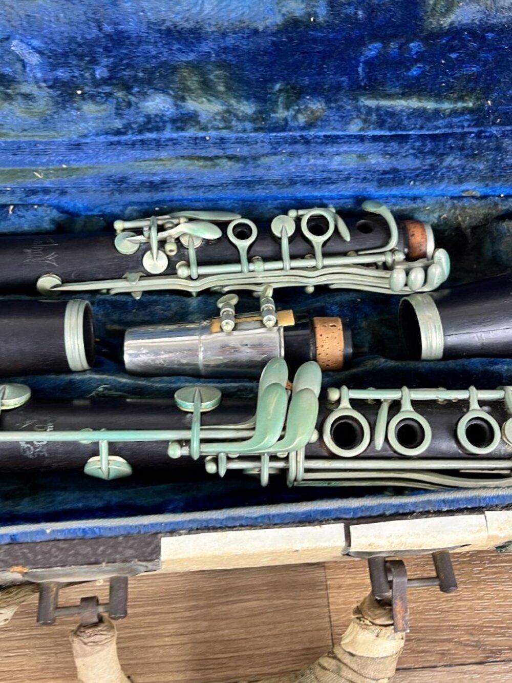Vintage Paul Dupre France Wood Clarinet Made in France With Case Read - Picture 3 of 16